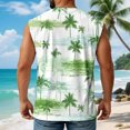 thumbnail image 6 of Yopmin Mens Beach Tank Tops Palm Tree Beach Sleeveless T Shirts Summer Tank Tops for Streetwear Vacation, 6 of 7