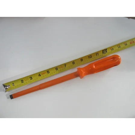 Sibille Fameca Electric Is-18 8" Flathead Screwdriver 1000V Insulated Is18-1/2-8