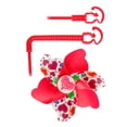 thumbnail image 4 of 1 Ensemble de Volant de Vélo pour Enfants Fleur Roue à Picots Décorative Roue à Picots de Vélo pour Enfants Décorations de Vélo, 4 of 5