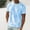 Light Blue, variant on HOMADLES Mens Short Sleeve Shirts Crewneck Tie Dye Solid Muscle Athletic Casual, T Shirt Purple L