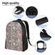 thumbnail image 5 of Balery Rose Mix Leopard 3 Mochila - Mochila Estilosa y Duradera para Laptop de 15 Pulgadas con Tela Oxford Impermeable, 5 of 8