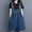 Dark Blue, variant on Sakmal Shorts Womens Blue Overalls Jean Wide Leg Rompers Denim Shorts with Pockets