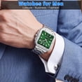 thumbnail image 3 of SKMEI Men Watches Analog Quartz Stainless Steel Watches for Men Waterproof Luminous Date Classic Men Wrist Watch, 3 of 7