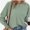 Light green, variant on Women's Autumn Fashion T-shirt Round neck Casual Basic T-shirt Top Shirt