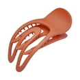 thumbnail image 6 of Opolski Hair Claw Clip Women Hair Claw Solid Color Anti-slip Teeth Hair Clip Strong Grip Back Head Hair Claw Shower Hair Clamp Hair Styling Tool Hair White, 6 of 8