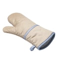 thumbnail image 3 of Guantes para horno microondas Guantes aislantes de algodón y silicona Antideslizantes Protectores de manos resistentes al calor, Caqui Methold HA003500-01, 3 of 4