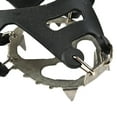 thumbnail image 4 of mmirethe 18 Crampons Extérieurs Antidérapants Randonnée Glace Neige Chaussure Alpinisme Noir m, 4 of 6