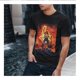 thumbnail image 3 of Playera Fan Army Stranger Things T EG Dustin Code Red Color Negro, 3 of 4