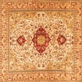 thumbnail image 1 of Ahgly Company Indoor Square Persian Orange Traditional Area Rugs, 6' Square, 1 of 1