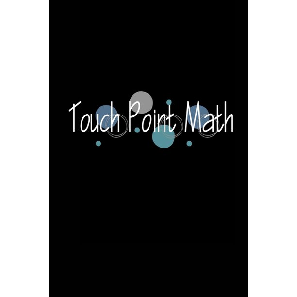 touch point math booklet and strip of touchpoint dots and circles on numbers paperback walmart com