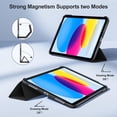 thumbnail image 6 of Getino Compatible with Apple iPad (A16) 11th Generation Case 11 inch 2025/iPad 10th Generation Case 10.9 Inch 2022 with Screen Protector, Slim Translucent Back Full Protective Cover, 6 of 9