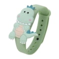 thumbnail image 1 of Pulsera repelente de mosquitos perfecl con aceite esencial de dibujos animados para niños y adultos Dinosaurio, 1 of 8