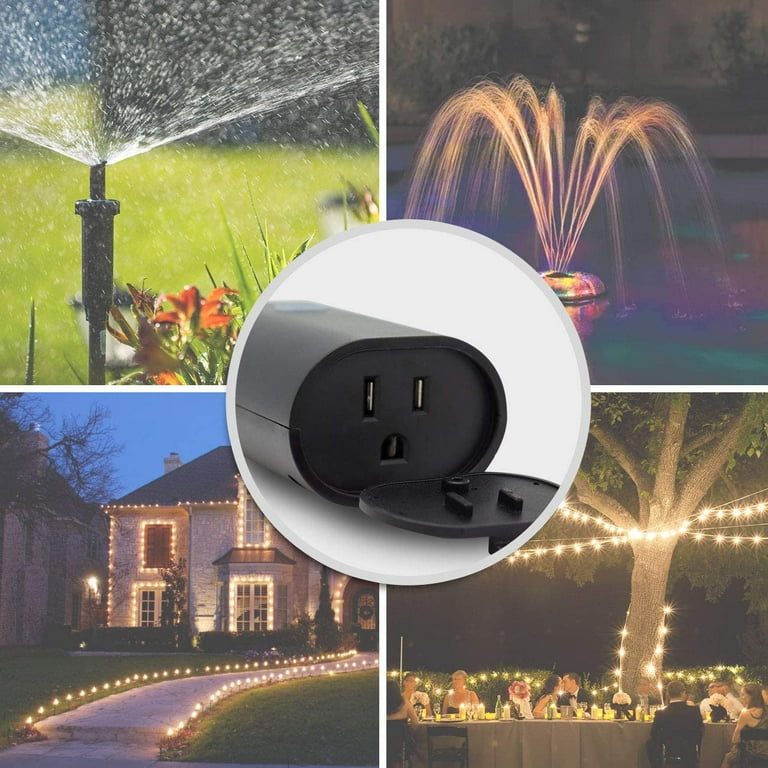 Minoston Z-Wave Outlet, Mini Smart Plug, 15A, Z-Wave Hub Required, Built-in  Repeater/Range Extender, Work with SmartThings, Wink, Alexa, Google