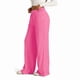 thumbnail image 4 of Pantalones Deportivos de Pierna para Mujer, Holgados, con Cordón Elástico, de Cintura Alta, Estilo Palazzo. Rosa M, 4 of 7