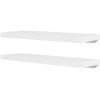 thumbnail image 5 of vidaXL Wall Shelf Set of 2 White MDF with a matte finish, 5 of 5