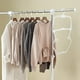thumbnail image 4 of 10 perchas de plástico para niños, perchas para ropa de bebé, trajes de baño, perchas para bebés, niños pequeños, color blanco, 4 of 7