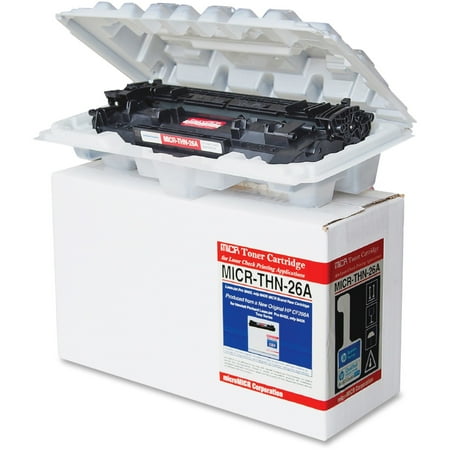 UPC: 0814006007778 | microMICR  MCMMICRTHN26A  MICR Toner Cartridge – Alternative for HP 26A  1 Each