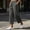 Dark Gray, variant on Xdegoge Cropped Pants for Women Casual Elastic Waist Loose Fit Comfy Lightweight Capris for Lounge Summer Wear with Side Pockets Flattering Wide Leg Trousers