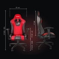 thumbnail image 4 of Silla Gamer NEXTEP NE-460R Ergonomica Reclinable Dragon XT Racing Rojo, 4 of 4