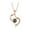 Rose Gold, variant on Womens Necklaces Heart Shape Projection Necklace Projection Of 100 Languages I You Necklace For Women Men Valentines Day Birthday Present For Girlfriend Boyfriend Wife Matching Necklace For Couples