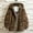 Brown, variant on EGNMCR Jackets for Men Men's Fashion Casual Mink Mink Lamb Coat Long Sleeve Hooded Zipper Pocket Warm Coat