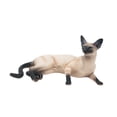 thumbnail image 4 of Cat Modelo Figura realista de gatito realizado Figurina en miniatura Simulación coleccionable Juguete Estatua de gato realista para el estante de boda Mentir 11.6x7x5.1cm, 4 of 8