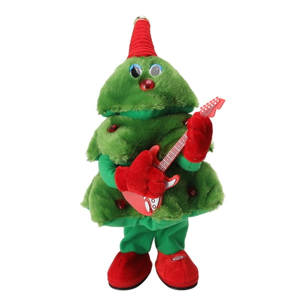 Juguete de peluche eléctrico para árbol de Navidad, Árbol de Navidad eléctrico de peluche bailando Árbol de Navidad de peluche Juguete de peluche eléctrico Los mejores materiales