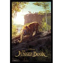 Disney The Jungle Book - Tiger Wall Poster, 22.375" x 34", Framed
