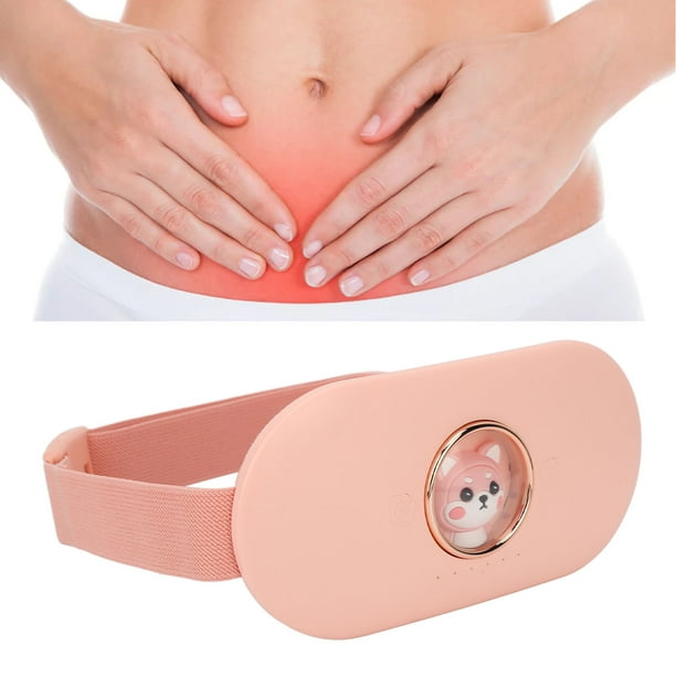 Almohadilla Menstrual Cinturón De Calefacción Almohadilla De Compresión Caliente Vientre Cintura Espalda Masajeador 3 Niveles De Calor Para Mujeres Y Niñas