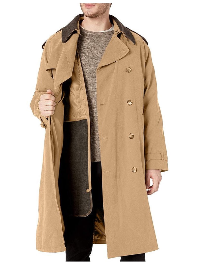 London Fog Men's Iconic Trench Coat - Walmart.com