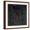Brown Frame, variant on Art.com Black Square Giclee Print by Kasimir Malevich, Black Frame Wall Art, 21" x 21"