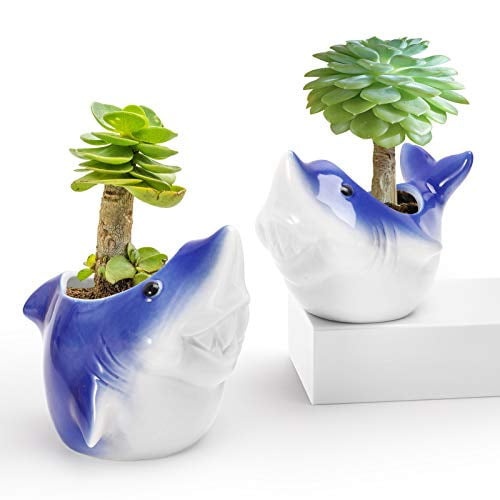 Humanoid Ceramic Flower Pots Vase Succulents Container Mini Pot Planter Utility 