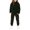 Green, variant on Halloween Hoodies for Teen Girls Funny 2 Piece Tracksuit Fall Winter Cute Long Sleeve Hooded Hoodie Casual Fleece Sweatpants (Green, 11-12 Years)