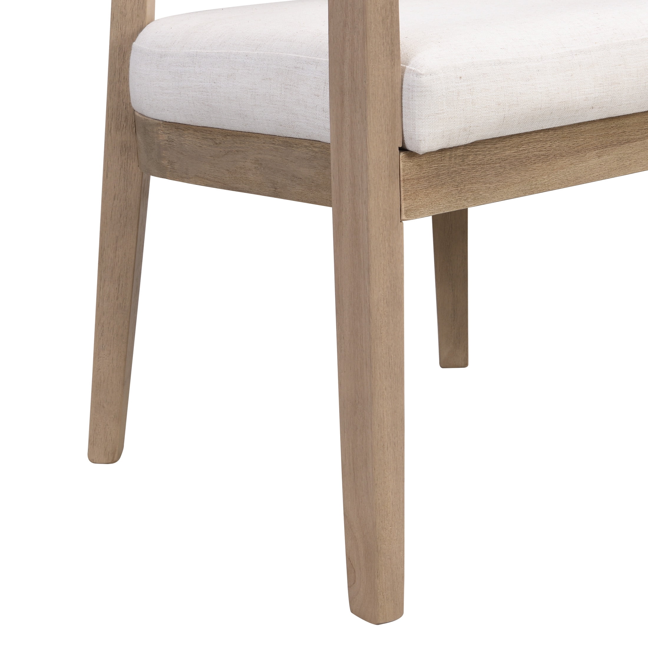 Christopher Knight Home Modern Dining Chairs, Open-Back, Solid Wood Frame, Light Ash, Set of 2