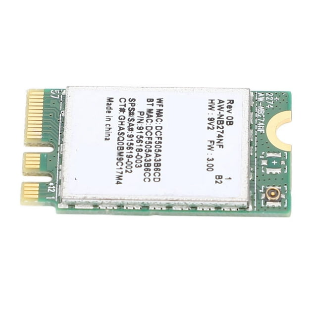 Module Adaptateur de Carte Sans Fil 300Mbps NGFF M.2 WiFi 4.0 pour 7 8 10