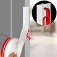 thumbnail image 4 of Weather Stripping Door Seal Strip, 16.4Ft/32.8Ft T-Shaped Silicone Weather Stripping Seal, Blocks Cold Drafts and Reduces Noise, 4 of 6