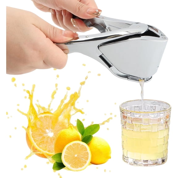 Stainless Steel Hand Juicer Squeezer,Manual Lemon Squeezer Handheld Citrus Squeezer Juice Extractor for Citrus Lime Orange