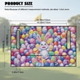 thumbnail image 7 of Yuyamidu Easter Egg Golf Cart Seat Covers with Pockets Cute Rabbit Replacement Seat Cover Accessories for Club Car and More 2-Seat Carts, 7 of 7