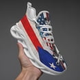 thumbnail image 3 of Proud Puerto Rico Shoes Trail Running Shoe Non-Slip Breathable Comfortable Sneakers white Size 11, 3 of 7