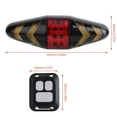 thumbnail image 4 of Luz trasera para bicicleta con intermitentes, recargable por USB, LED ultrabrillante, advertencia de seguridad, luces de freno inalámbricas, 4 of 5