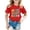 3-Red, variant on shqvo T-Shirts for Girls 9-10 Round Neck Short Sleeve T-Shirts Cartoon Print Soft Tee Shirt T-Shirts Toddler To Big Kid