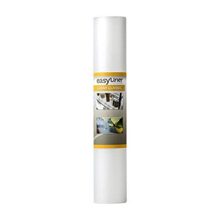 Duck Brand Easy Liner Original Grip 20” x 7' Shelf Liner - White