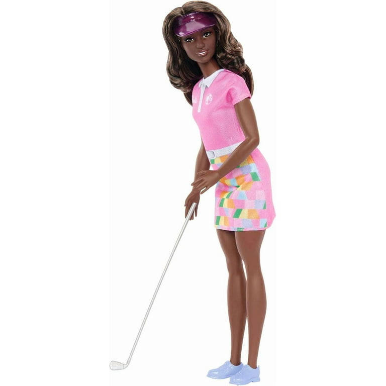 Barbie Golf Player, Brunette, Fashion Doll in Pink Golf Outfit - Walmart.com Barbie Golf Player, Brunette, Fashion Doll in Pink Golf Outfit - Walmart.com