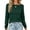 Army Green—Knit Sweatersfor Women, variant on AGWOLF Boat Neck Sweaters for Women Trendy Long Sleeve Ribbed Knit Sweater Loose Fit Fall Tops Cozy Pullover Fashion Winter Clothes S