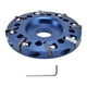 thumbnail image 1 of Hoof Trimming Tool Aluminium Alloy Livestock Hoof Trimming Cutter Disc with 8 Blade for Horses Sheep Cattle Cow, 1 of 5