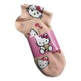 thumbnail image 5 of Calcetines Kitty 3pares Aesthetic,kwaii,calado., 5 of 5