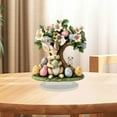 thumbnail image 3 of EUDIDV Easter Decorations Easter Eggs Easter Cute Eggs Bunny 2D Flat Home Desktop Festive Decoration Easter Party Supplies, 3 of 7