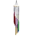 thumbnail image 5 of Sunjoy Tech Wind Chime Exquisite Eye-catching Crisp Sound Decorative 12 Aluminum Tubes Hanging Ornament Home Decor, 5 of 8