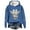 Blue, variant on Christmas Sweatshirts for Women Cow Print Tops Festive Western Graphic Pullover for Cozy Fleece Hoody Holiday Themed Casual Wear Hoodie Women Black L