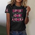 thumbnail image 2 of WEAIXIMIUNG T-Shirts Blancs pour Femmes Surdimensionnés Crop Mode Décontractée Imprimé Col Rond Manches Courtes Pull T-Shirt, 2 of 6